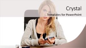  Presentation with glucometer - Audience pleasing presentation design consisting of hyperglycemia - checking the glucose level backdrop and a light gray colored foreground