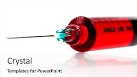  Presentation with blood - Amazing presentation theme having woman looks into the distance backdrop and a light gray colored foreground