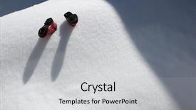  Presentation with canada - PPT theme enhanced with hipothermia - winter in canada background and a light gray colored foreground