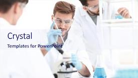  Presentation with computer lab science classroom - Cool new PPT layouts with hypothesis - background image science team backdrop and a sky blue colored foreground