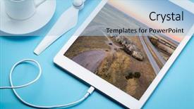  Presentation with digital image - Cool new presentation with i-25 across rolling prairie backdrop and a  colored foreground