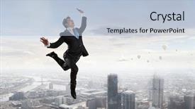  Presentation with media - Theme with i finally did it mixed background and a  colored foreground