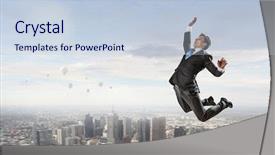  Presentation with media - PPT theme enhanced with i finally did it mixed background and a lemonade colored foreground