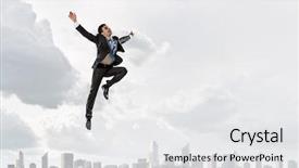  Presentation with media - PPT theme having i finally did it mixed background and a  colored foreground