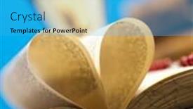  Presentation with love - Cool new slides with i-love-religion backdrop and a teal colored foreground