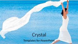  Presentation with pure white - Cool new slide deck with i run white and pure backdrop and a light blue colored foreground