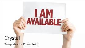  Presentation with skin care natural yellow and white - Audience pleasing slides consisting of iam - i am available card isolated backdrop and a white colored foreground