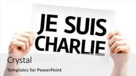  Presentation with skin care natural yellow and white - PPT theme with iam - i am charlie in french background and a light gray colored foreground