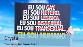  Presentation with gay - Colorful slide set enhanced with iam - i am gay straight lesbian backdrop and a light blue colored foreground