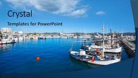  Presentation with san antonio - Slides having ibiza san antonio abad de background and a light blue colored foreground