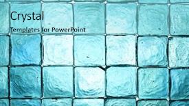  Presentation with ice - PPT layouts with ice bath - glass background background and a arctic colored foreground