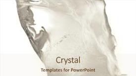  Presentation with cube - Colorful theme enhanced with ice cube isolated backdrop and a lemonade colored foreground