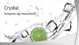  Presentation with water irrigation pivot gratuit - Colorful PPT theme enhanced with morocco - stripped paint in the blue backdrop and a light blue colored foreground