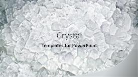  Presentation with ice - Presentation having ice-cubes-with-back-light background and a light gray colored foreground