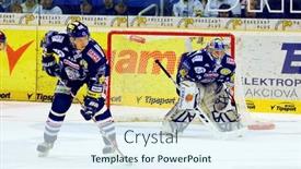  Presentation with ice hockey - 