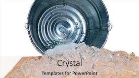  Presentation with spills - PPT theme with ice is an important part background and a soft green colored foreground