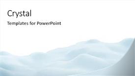  Presentation with white snow - Cool new presentation with ice mountain - snow isolated on white background backdrop and a white colored foreground