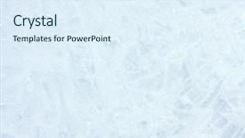  Presentation with pattern - Cool new PPT layouts with frosted glass - ice pattern background backdrop and a sky blue colored foreground