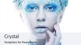  Presentation with prince princess fairy - Cool new PPT theme with cristmass - ice-princess christmas winter fairy woman backdrop and a light blue colored foreground