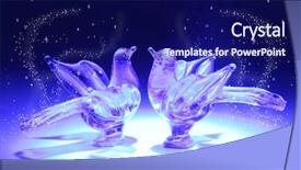  Presentation with birds - Amazing presentation having windmill in the top of a mountain against beautiful sky backdrop and a teal colored foreground