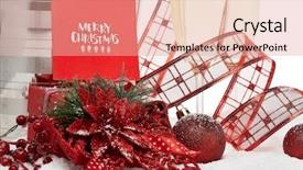  Presentation with year still life christmas - PPT layouts consisting of ice two full champagne flute background and a lemonade colored foreground