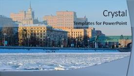  Presentation with month of march - Cool new PPT theme with icebreaker - moscow russia - march 10 backdrop and a light blue colored foreground