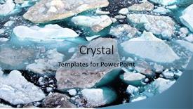  Presentation with climate change - Amazing theme having icefjord in ilulissat greenland backdrop and a light blue colored foreground