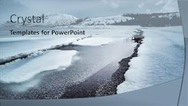  Presentation with serene - Presentation consisting of iceland-silent-nordic-lands-serene background and a light blue colored foreground