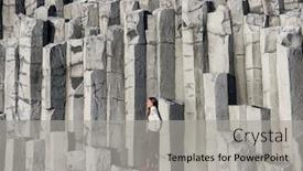  Presentation with south beach - PPT layouts consisting of iceland-tourist-at-beach-sitting background and a light gray colored foreground