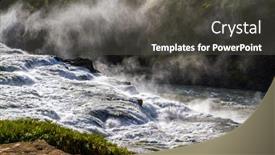  Presentation with iceland - Slide set enhanced with iceland-tourist-photographer-with-photo background and a dark gray colored foreground