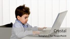  Presentation with behavior - Cool new presentation with icon e-commerce consumer behavior backdrop and a  colored foreground