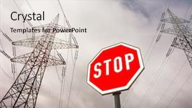  Presentation with nuclear energy - Slides having icon for phasing out nuclear background and a lemonade colored foreground