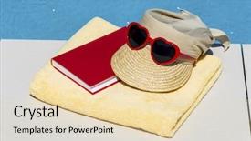  Presentation with recovery - Audience pleasing PPT theme consisting of icon photo recovery on holiday backdrop and a  colored foreground