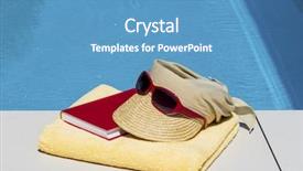  Presentation with soil recovery - PPT layouts enhanced with icon photo recovery on holiday background and a  colored foreground