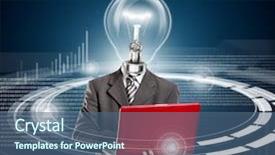  Presentation with idea - Beautiful theme featuring window with street bokeh lights backdrop and a black colored foreground