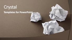  Presentation with creativity - Cool new presentation theme with 3d animation film - beautiful girl watching movie backdrop and a dark gray colored foreground