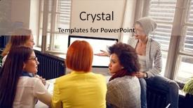  Presentation with creation - Amazing PPT theme having idea for new fashion creation backdrop and a soft green colored foreground