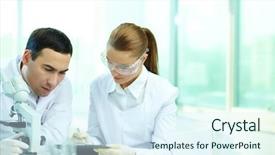  Presentation with plant tissue culture laboratory - Colorful slide set enhanced with hemaris fuciformis sphingidae moth hawk backdrop and a shamrock green colored foreground