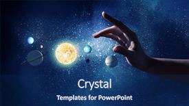  Presentation with creation - Cool new presentation with idea of creation and genesis backdrop and a ocean colored foreground