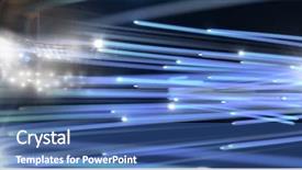  Presentation with glowing lights - Cool new slides with sports stadium lights transition effect backdrop and a ocean colored foreground