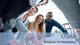  Presentation with new ideas - Presentation design having ideas for a new project background and a light blue colored foreground