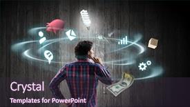  Presentation with idea of earth creation mixed - Slides featuring ideas for money making mixed background and a  colored foreground