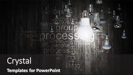  Presentation with achievement - Presentation design featuring ideas-for-success-achievement-mixed background and a dark gray colored foreground