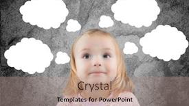  Presentation with ideas - Theme enhanced with ideas background and a coral colored foreground