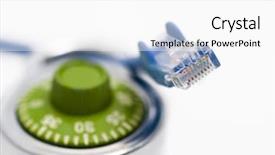  Presentation with internet security - Amazing slides having identity theft protection - internet security backdrop and a  colored foreground