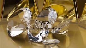  Presentation with gold diamond - Cool new presentation with idiom - diamond and gold backdrop and a coral colored foreground