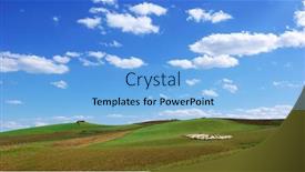  Presentation with shepherd sheep - Amazing PPT layouts having idyllic-landscape-of-sicily backdrop and a light blue colored foreground