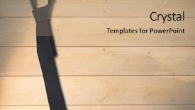  Presentation with bleached - Audience pleasing theme consisting of ied - black tie against bleached wooden backdrop and a  colored foreground