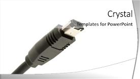  Presentation with computer - Presentation theme enhanced with ieee - computer plug macro with shallow background and a  colored foreground