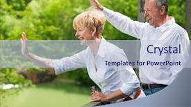  Presentation with goodbye - Presentation theme having if to say goodbye background and a lemonade colored foreground